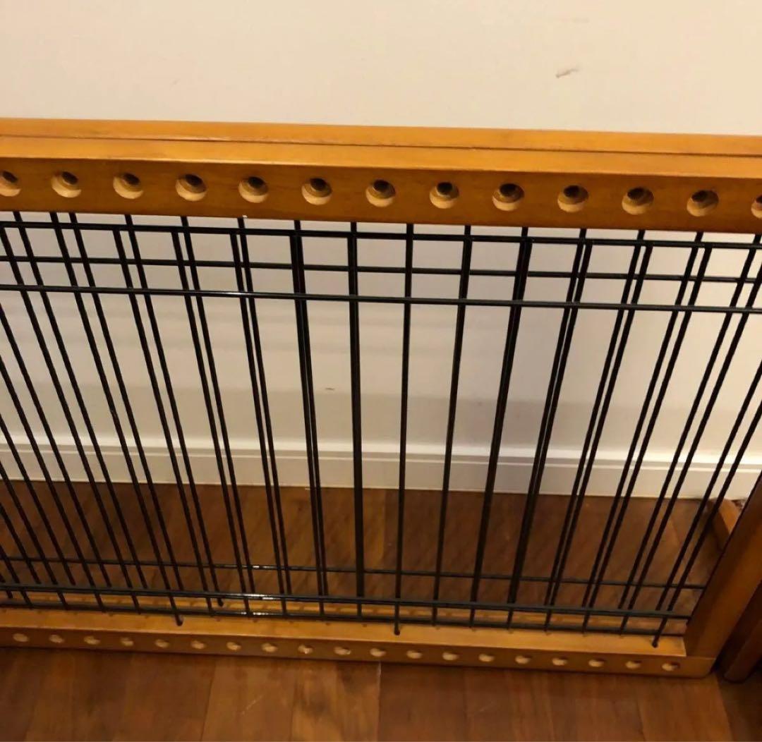 Richell ペット用木製おくだけゲート レギュラー/ワイド　2台セット