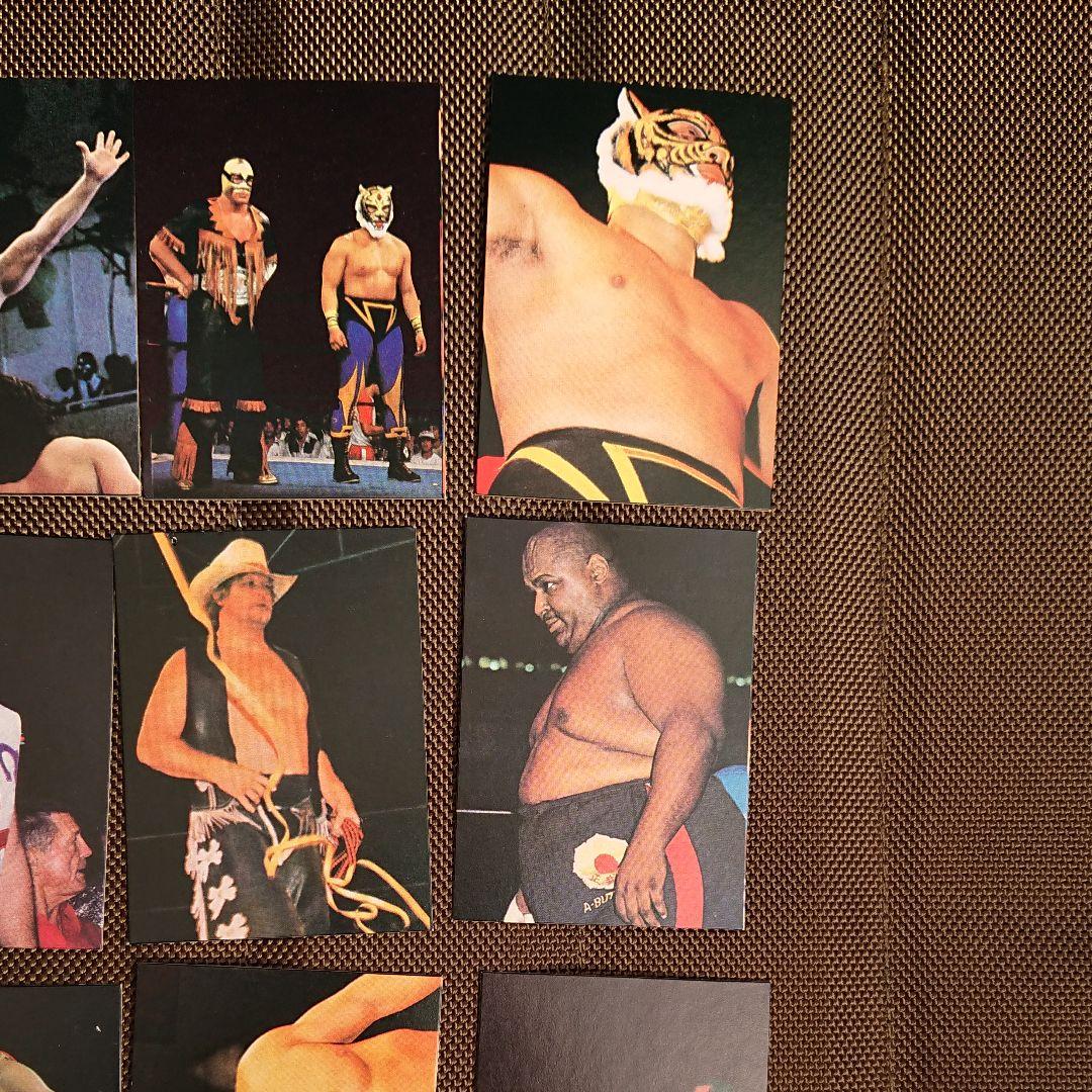 プロレス　ミニカード　アントニオ猪木　スタン・ハンセン