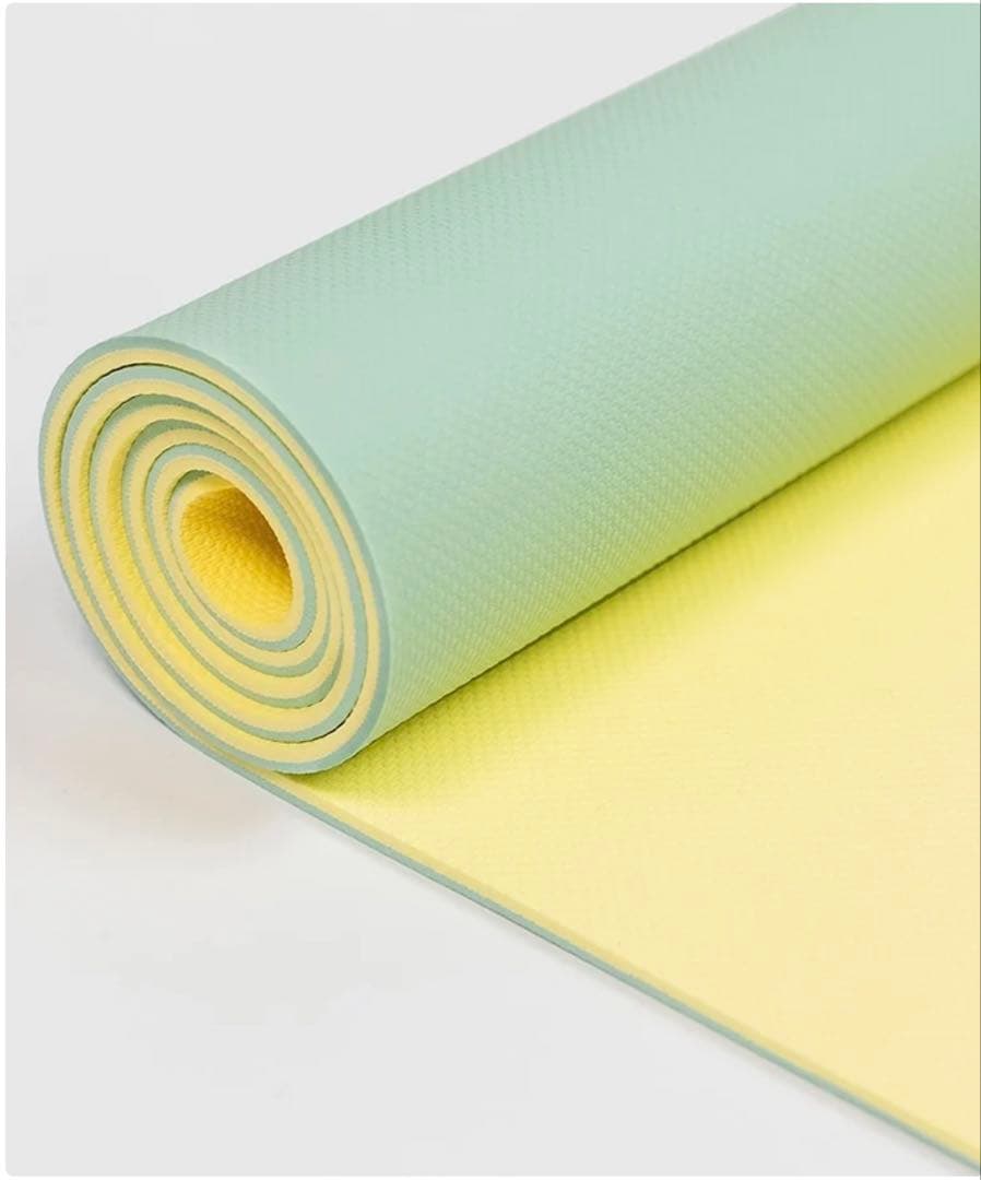 SUKALA ヨガマット リバーシブル 6mm レモンライム　ヨガ　ピラティス