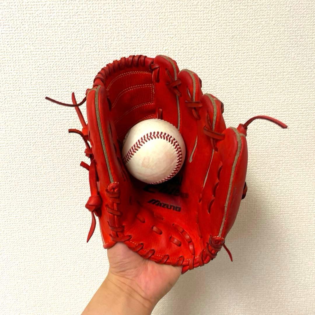 118 ミズノ グローバルエリート 極美品 即戦力 軟式少年 内野手用グローブ