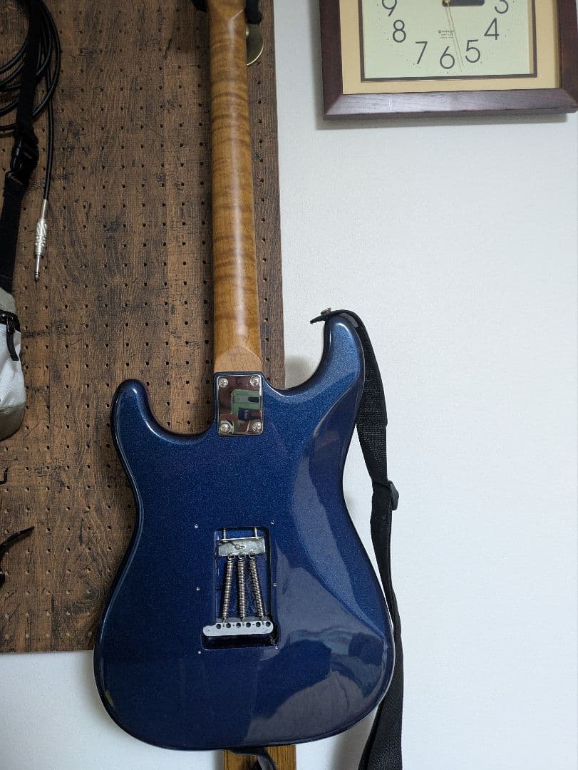 Bacchus　bst-2-RSMエレキギター 青