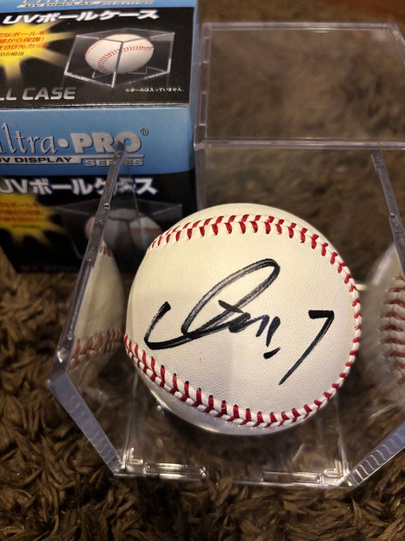 阪神タイガース　直筆サインボール５個セット　ボールケース5個付き
