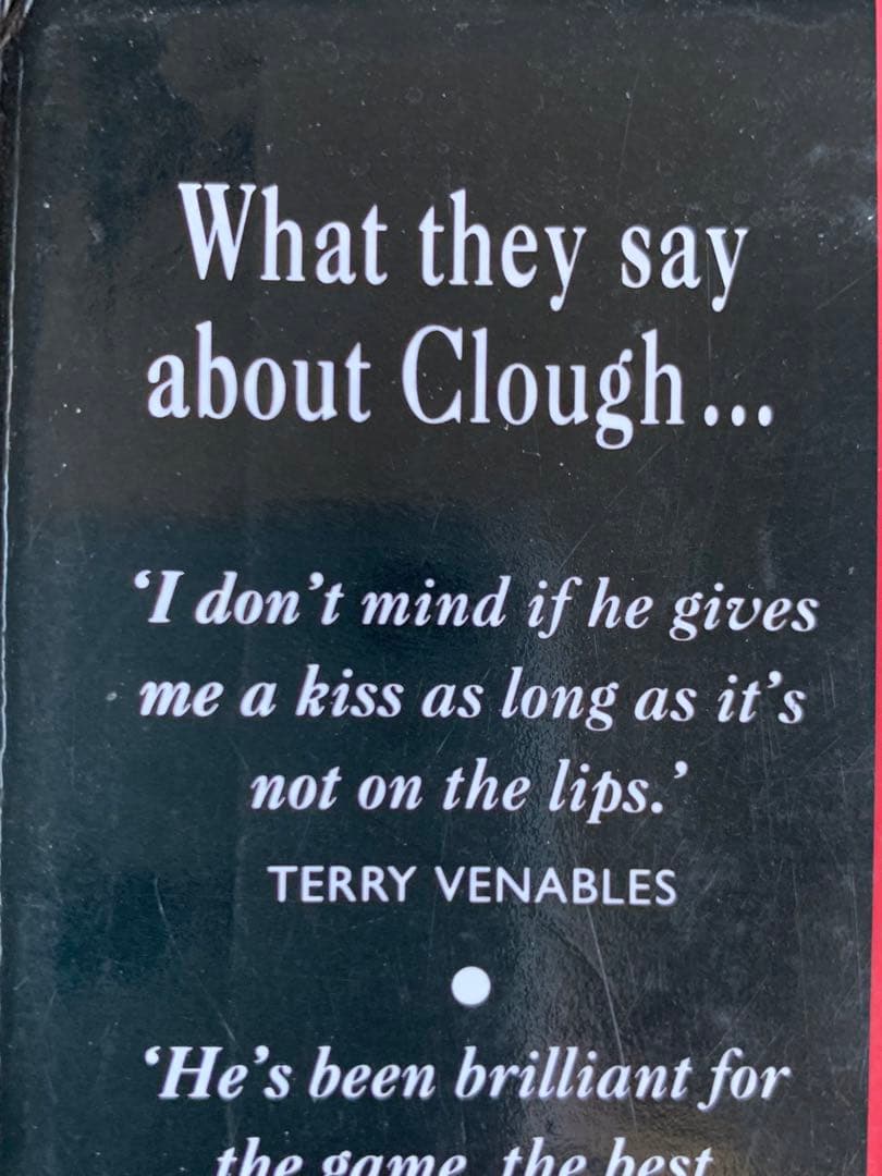 Clough：The Autobiography 名将ブライアン・クラフ自伝