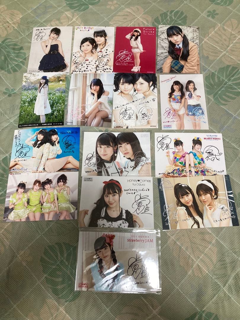 小倉唯　石原夏織　ゆいかおり　会報　写真　ポストカード　ペンライト等グッズまとめ