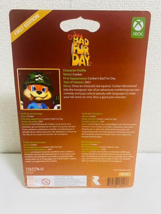 ◆希少◆Conker's Bad Fur Day◆コンカー◆TOTAKU◆新品◆