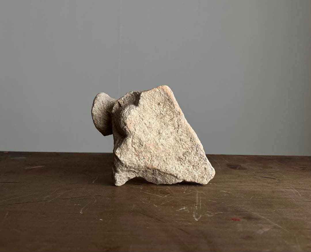 【美しい、、古代中国の羊像 新石器時代後期頃 前3000～2000年】骨董発掘