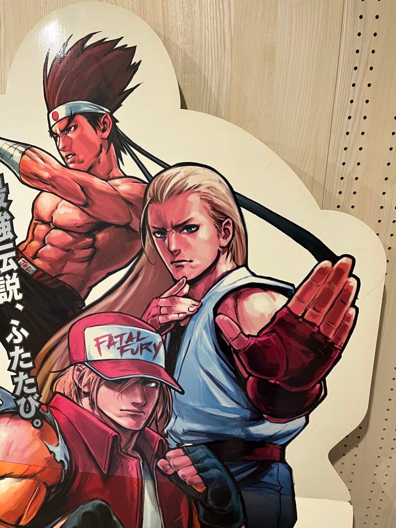 販促パネル　餓狼伝説　パチンコ　パチスロ　パネル　SNK