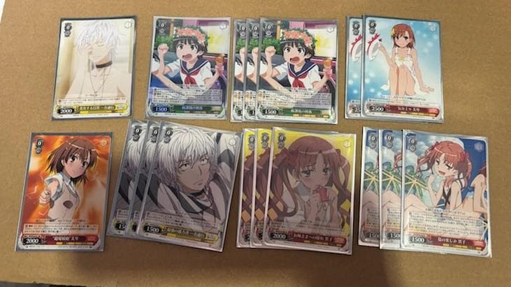 WS　とある科学の超電磁砲/とある魔術の禁書目録　ストブ扉　ガチ構築　デッキ