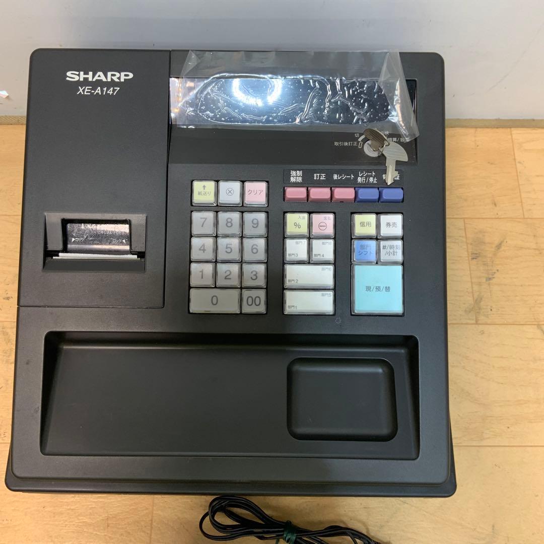 シャープ　レジスター　XE-A147