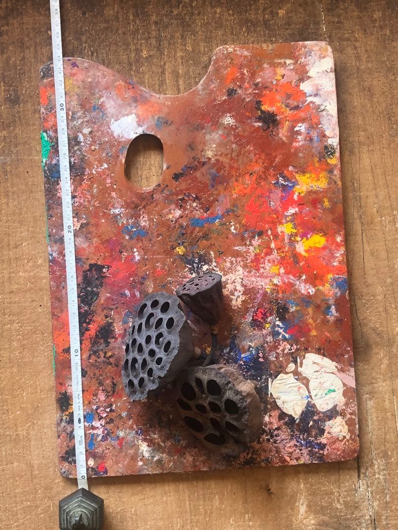 ビンテージパレット　ブロカント　花台　壁飾り　多分ヨーロッパのもの