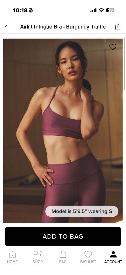ヨガ・ピラティス Alo Yoga 7/8 High-Waist Airlift Legging