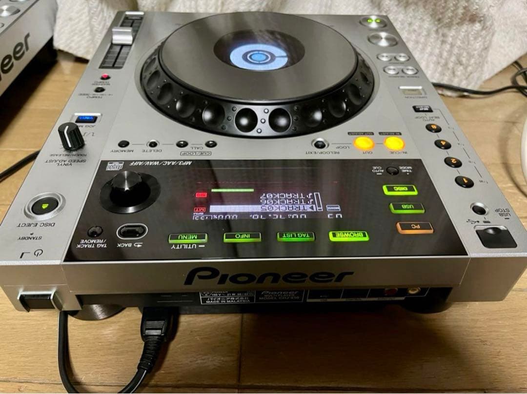 Pioneer CDJ850 メンテナンス済み