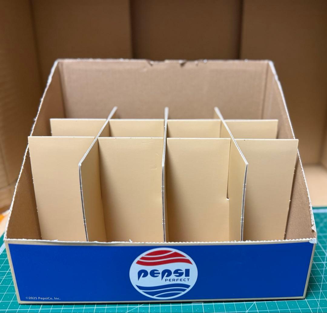 バックトゥザフューチャー　40周年　ペプシパーフェクト　12本ケースセット新品