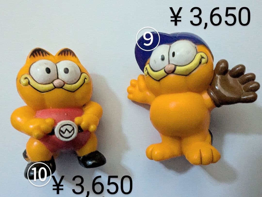 【ガーフィルド10体セット売り】1981 レアビンテージ＋レア 中古美品