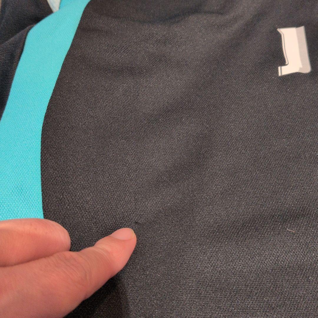 YONEX バトミントン　日本代表　ブラック/ターコイズ ポロシャツ