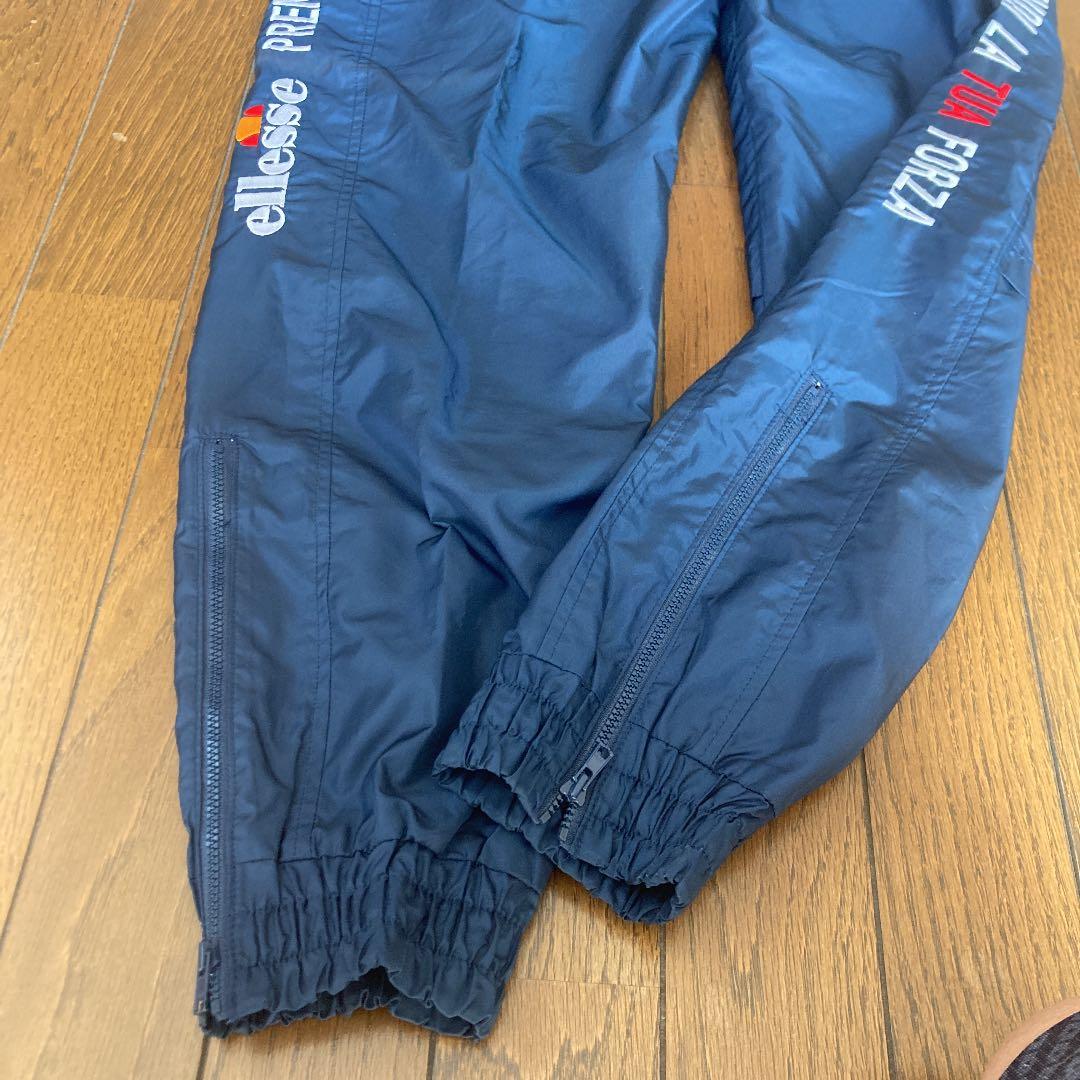 ellesse ウィンドブレーカー ネイビー Lサイズ 上下セット