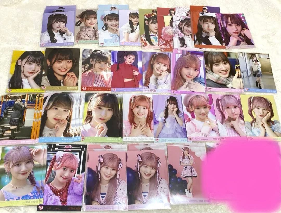 齋藤樹愛羅 生写真 コンプ セミコン ノーマル まとめ売り バラ きあら トレカ