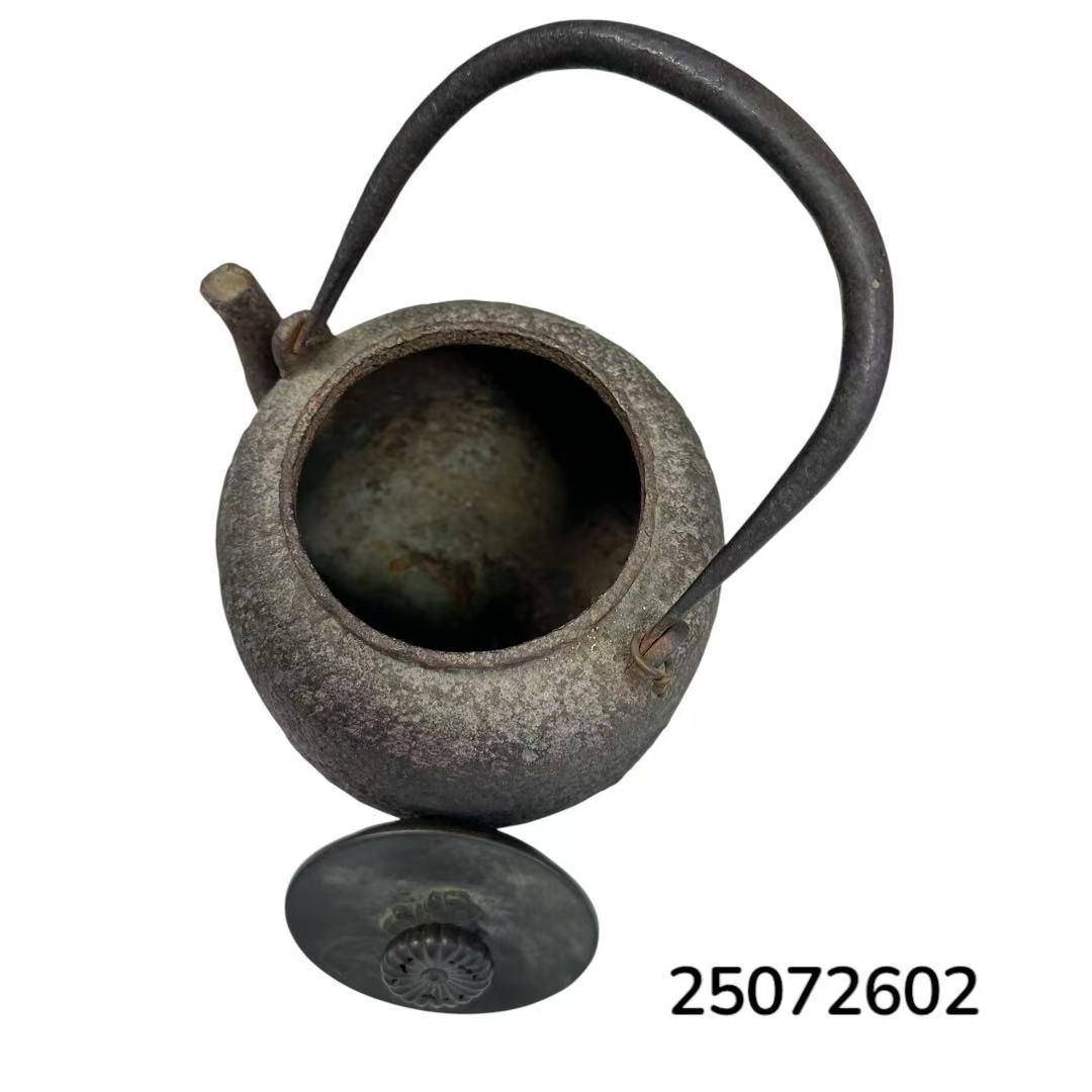 南部鉄瓶 アンティーク風 鉄製急須 茶道具
