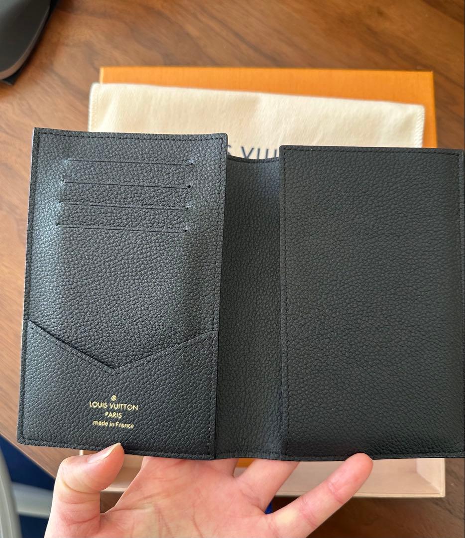 【超美品】Louis Vuittonパスポートカバー クーヴェルテュール NM