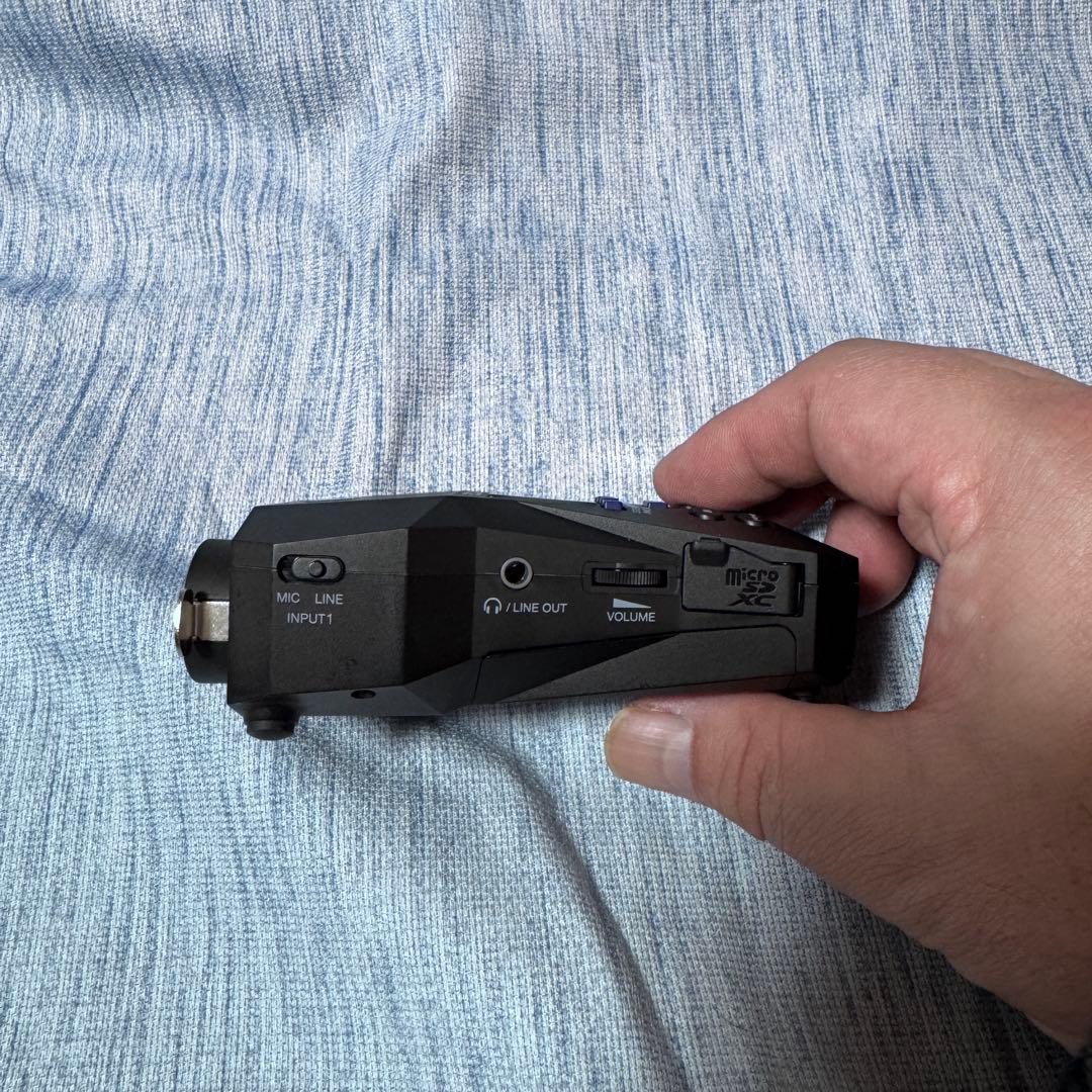 【美品】ZOOM H1 xlr ポータブルレコーダー（32bit float）