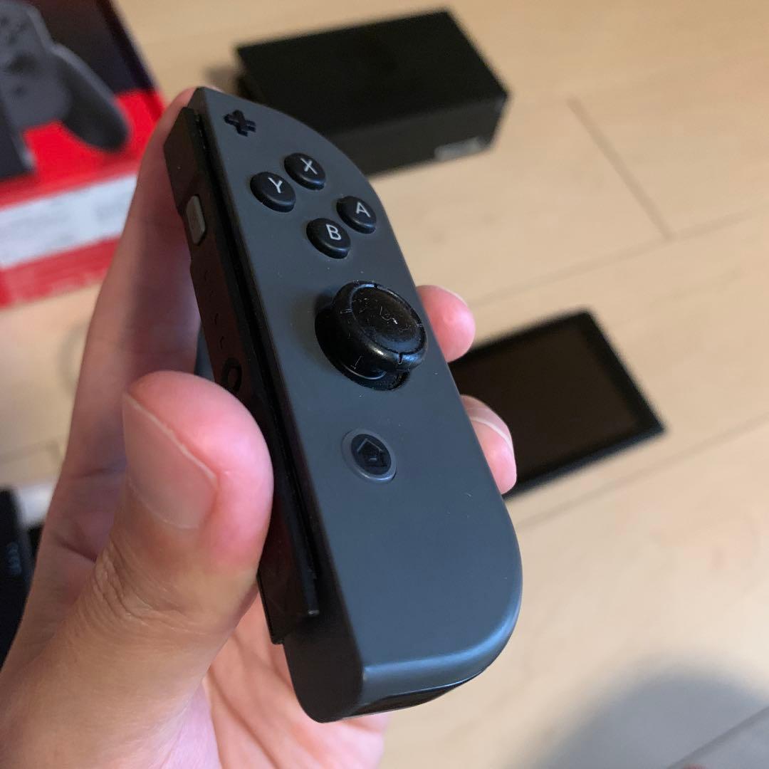 （美品）Nintendo Switch本体（グレー）