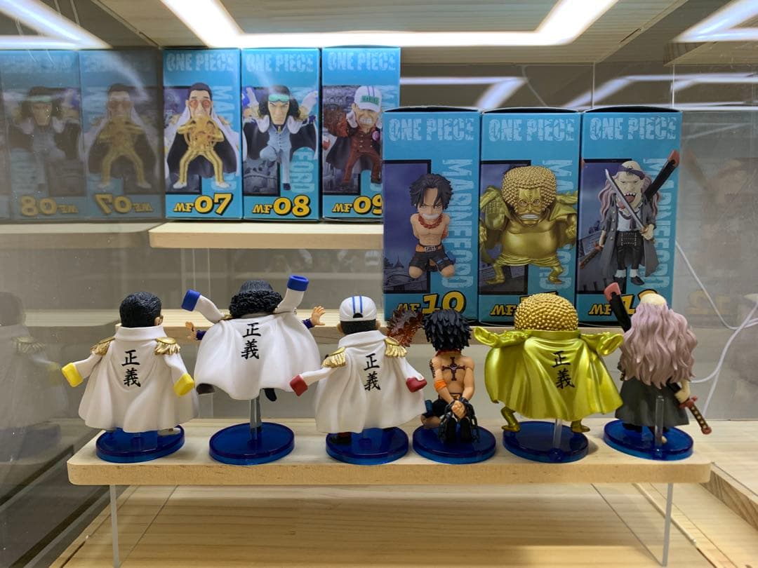 【希少】ワンピース ワーコレ WCF マリンフォード2 頂上戦争 全6種