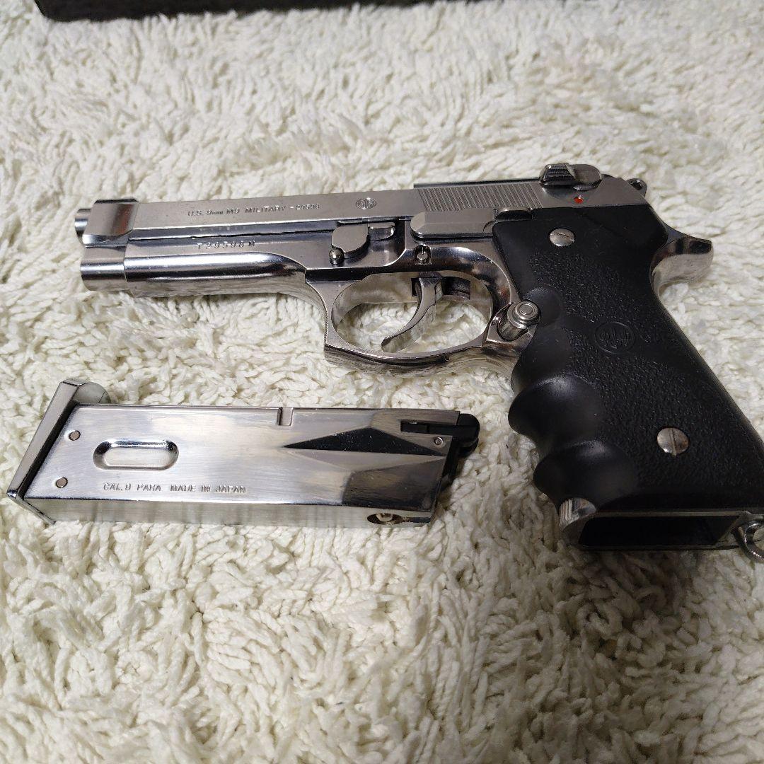 M92F クロームステンレス ガスガン