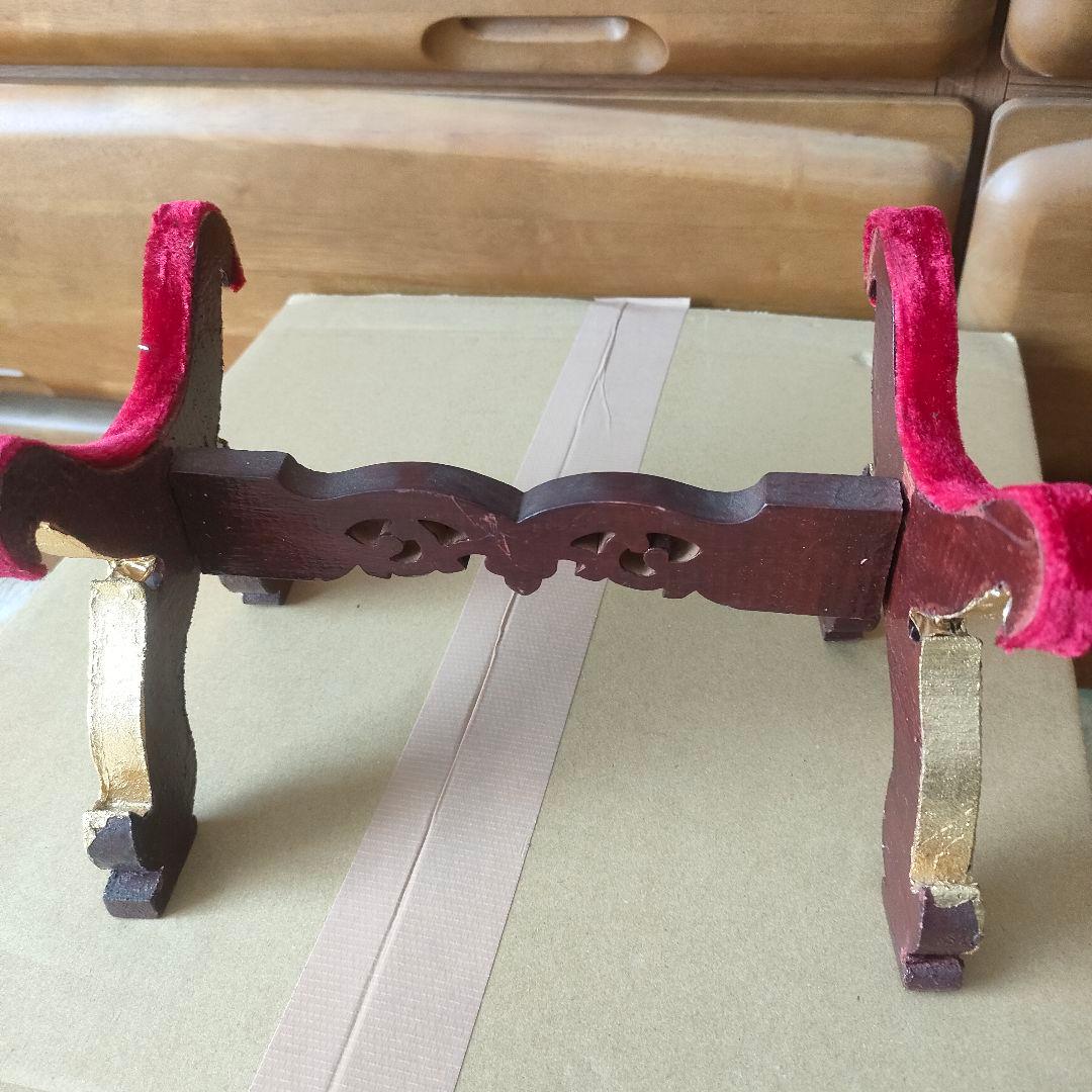 ハープ 竪琴 アジア民族楽器 オブジェ インテリア雑貨 アンティーク弦楽器 伝統