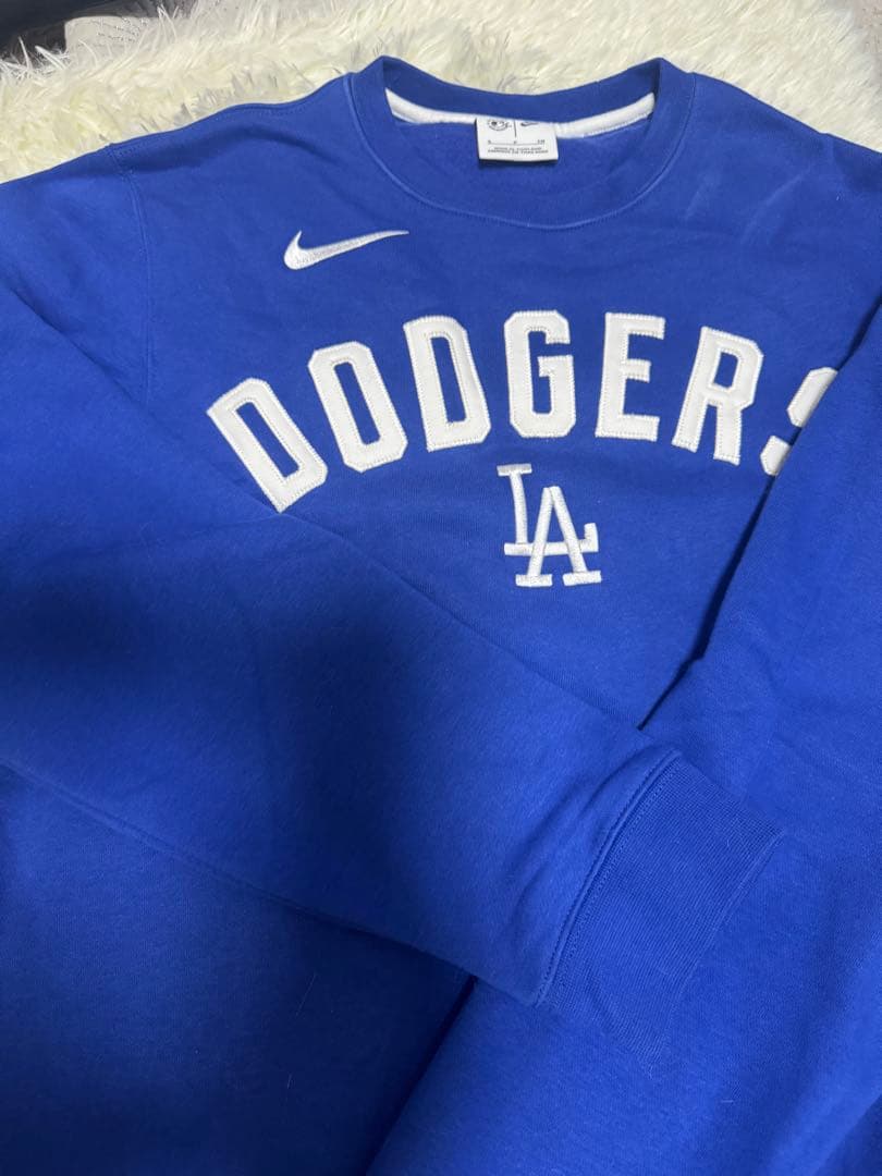 MLB公式NIKEナイキ ロサンゼルスドジャース公式ロゴトレーナー