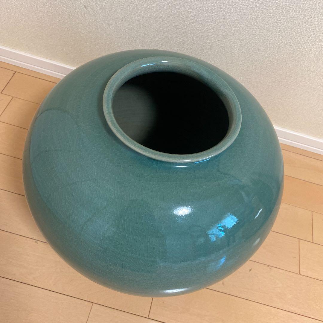 【美品】青磁の壺 (定価20万以上)