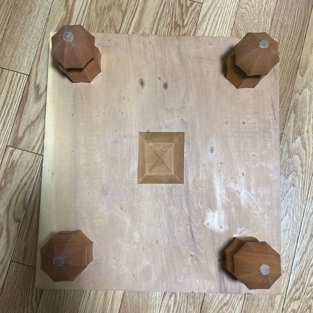 新品 百貨店購入品　囲碁セット【碁盤 ヘソ付き 脚付 碁石 蛤 那智黒 22号】