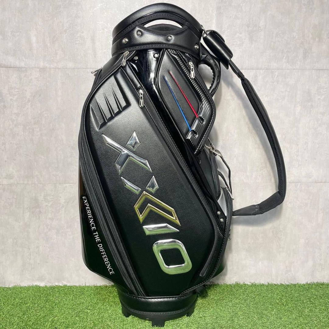 【美品】XXIO ゼクシオ プロレプリカ 2024 キャディバッグ ゴルフバッグ