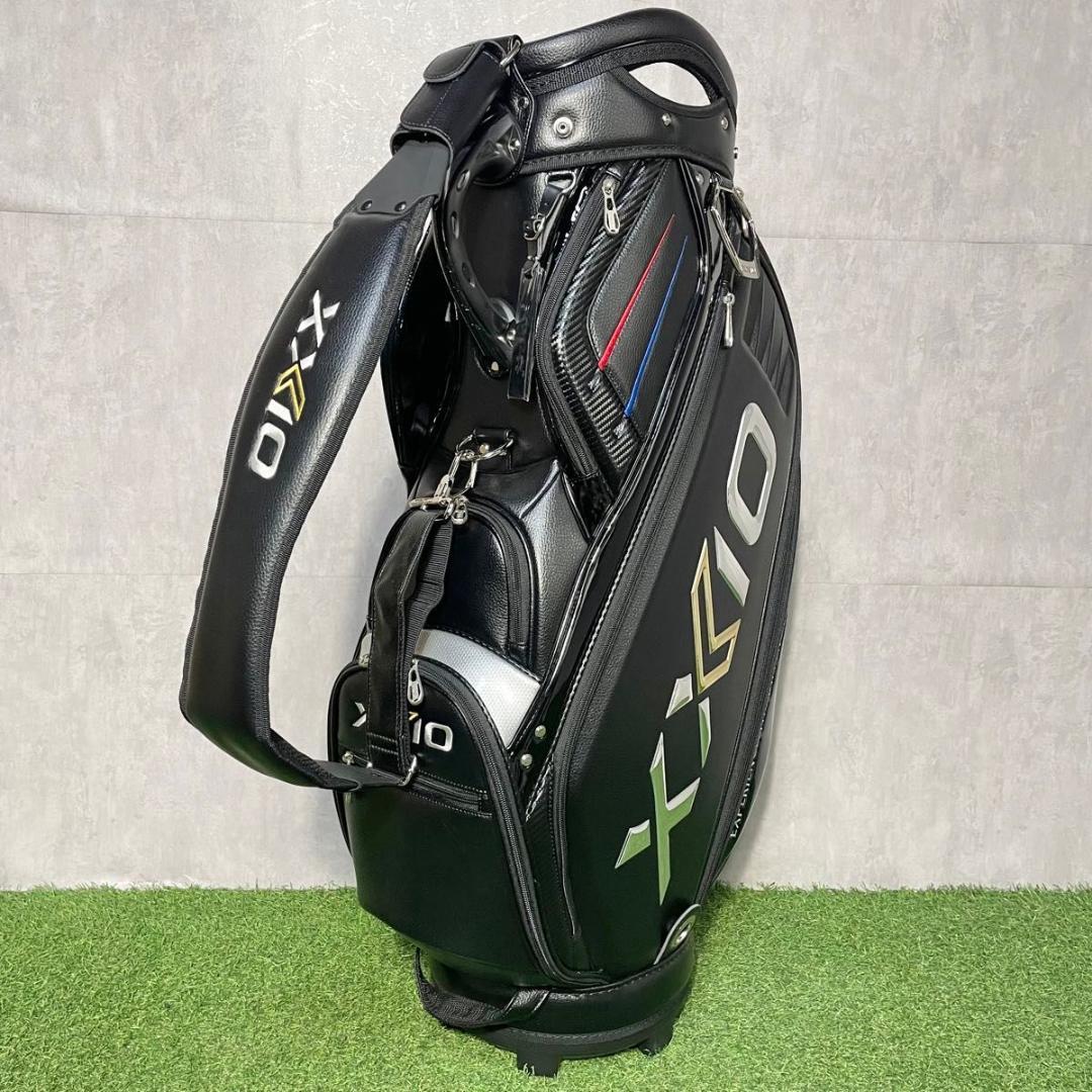 【美品】XXIO ゼクシオ プロレプリカ 2024 キャディバッグ ゴルフバッグ