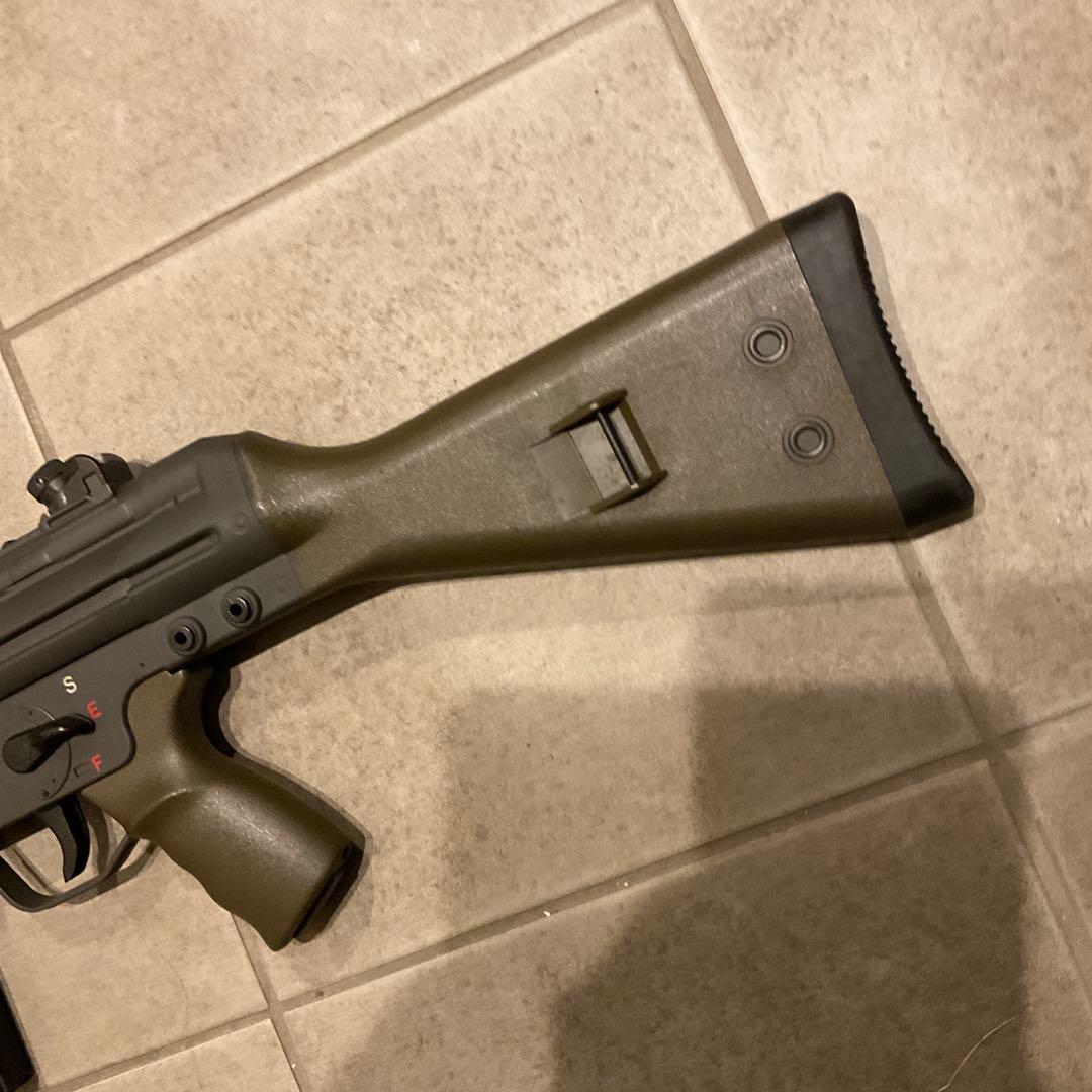 89m/s東京マルイ純正電動ガンG3A3絶版品メンテ済＋500連マガジン良品