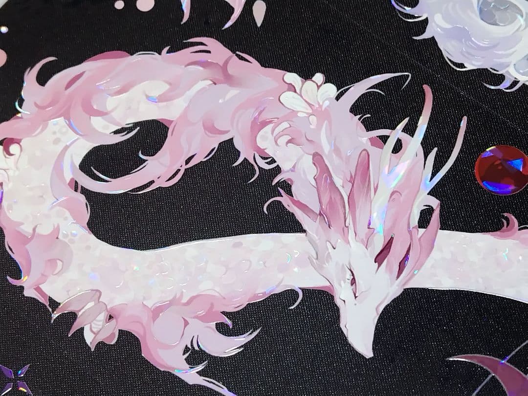 切売 569★ 海外 マスキングテープ マステ PET 装飾 龍 竜 贝壳光