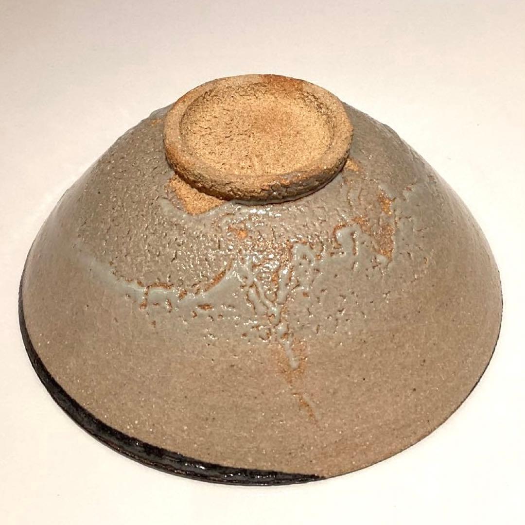 中里重利作　唐津　皮鯨茶碗