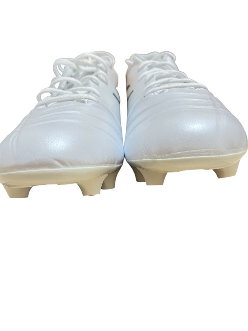 「新品未使用」asics DS LIGHT ホワイト/ベロアグリーン