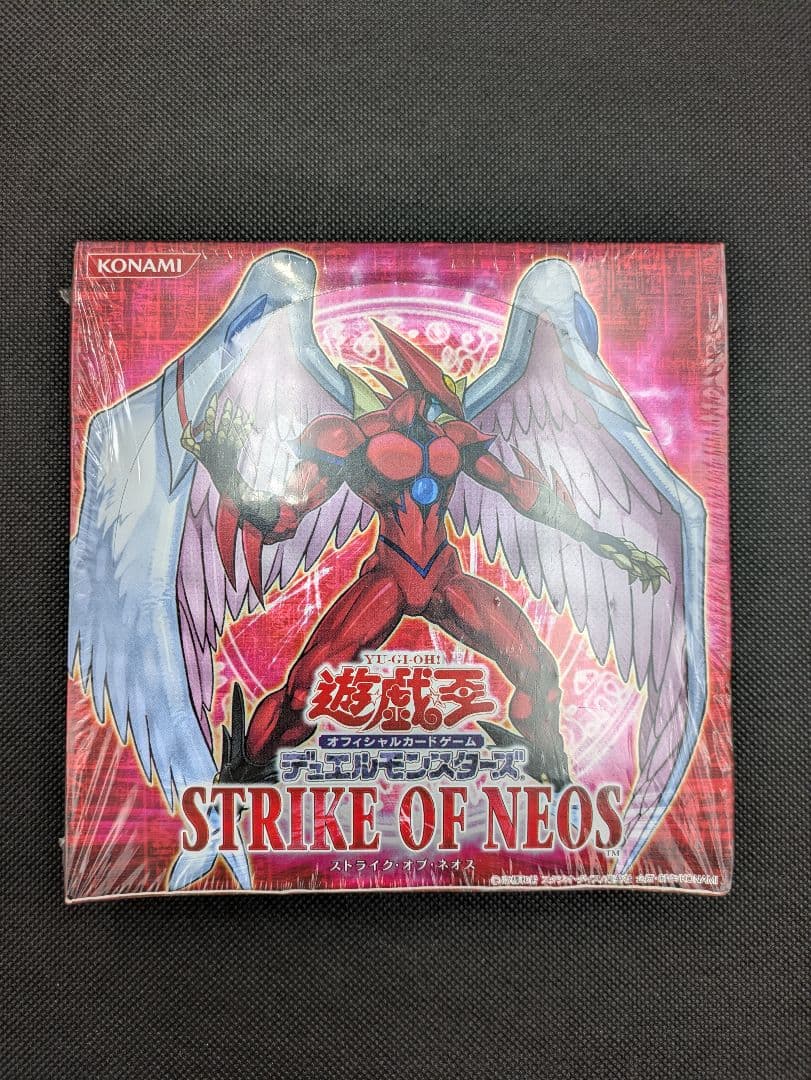 ストライクオブネオス　未開封box　シュリンク付き　遊戯王