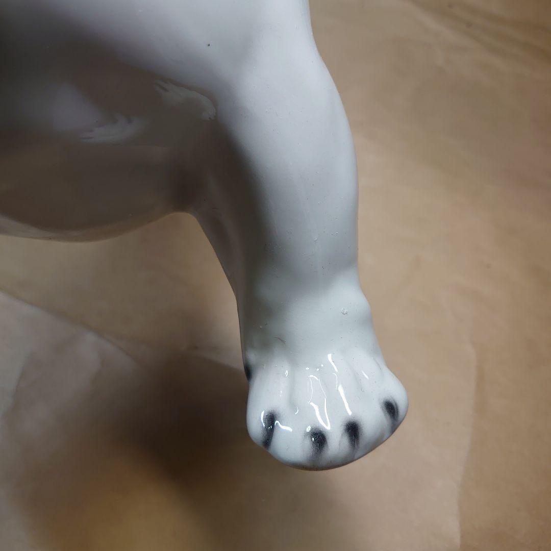 ブルドッグ　オブジェ　イタリア　陶器