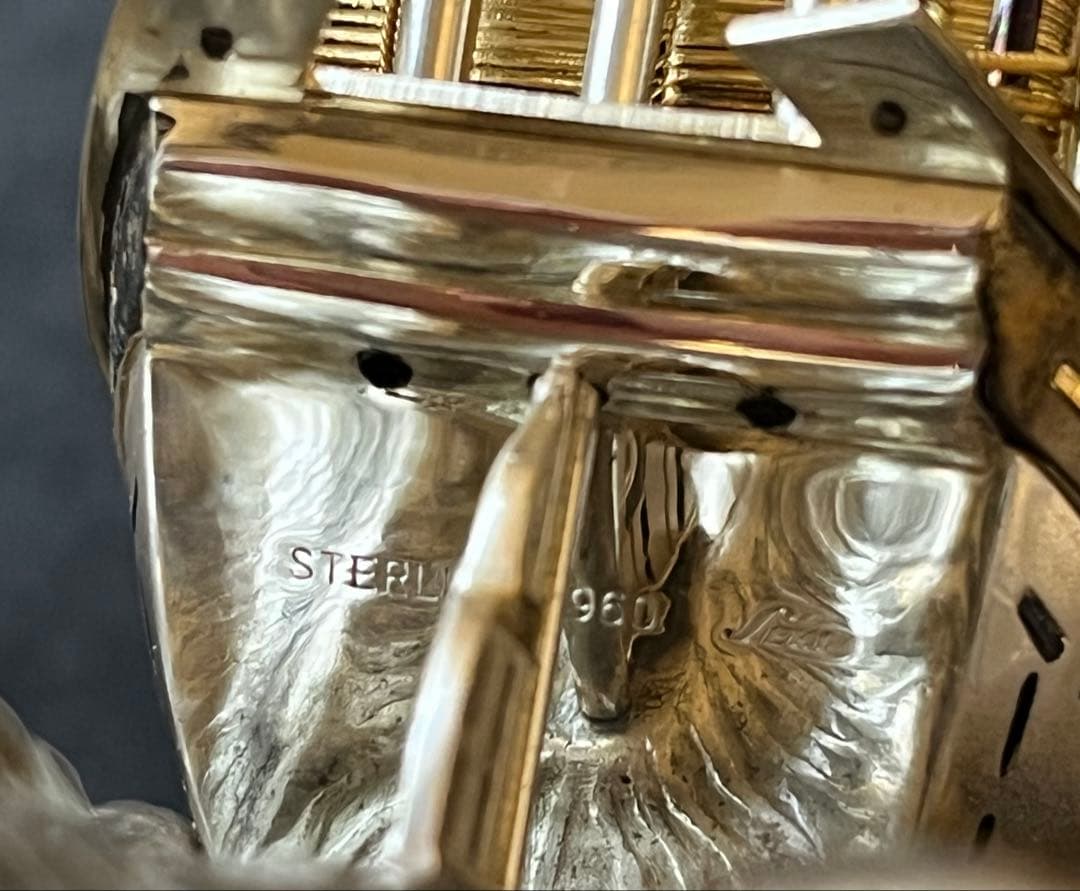 銀製　STARLING SILVER960 関工芸 宝船 SEKI