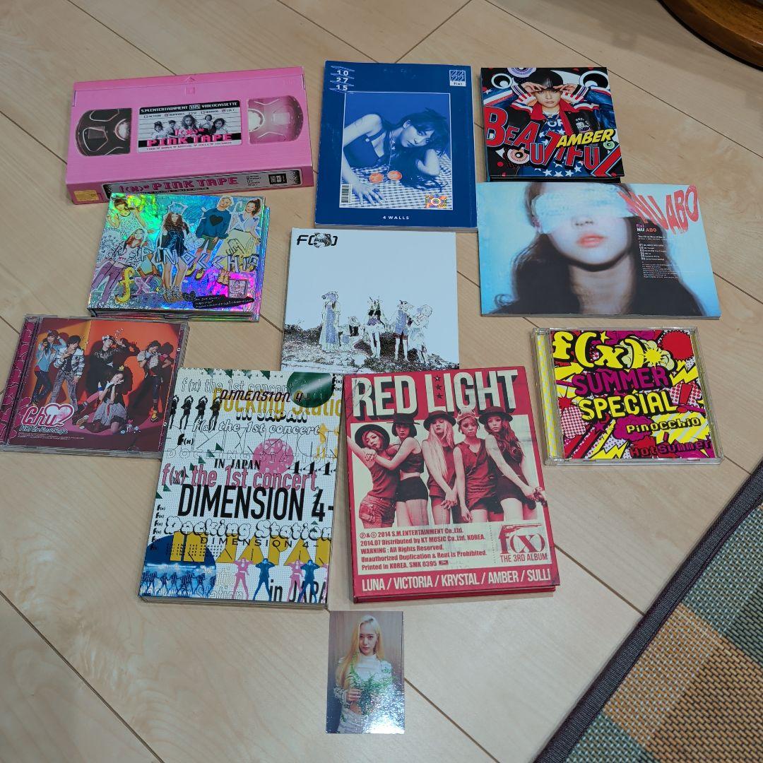 f(x) 4walls electric shock NU ABO うちわセット