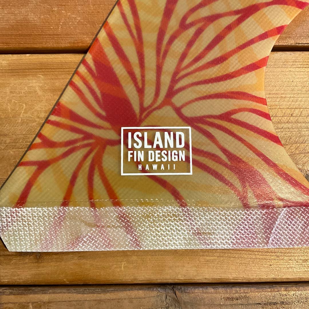 アイランドフィン　パウハナ　ロングボード用フィン　ファブリックフィン