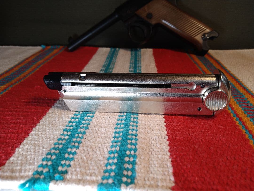 激レア美品！マルシン　南部十四年式前期型　８mmBB弾仕様　快調ガスブロ漏無し！