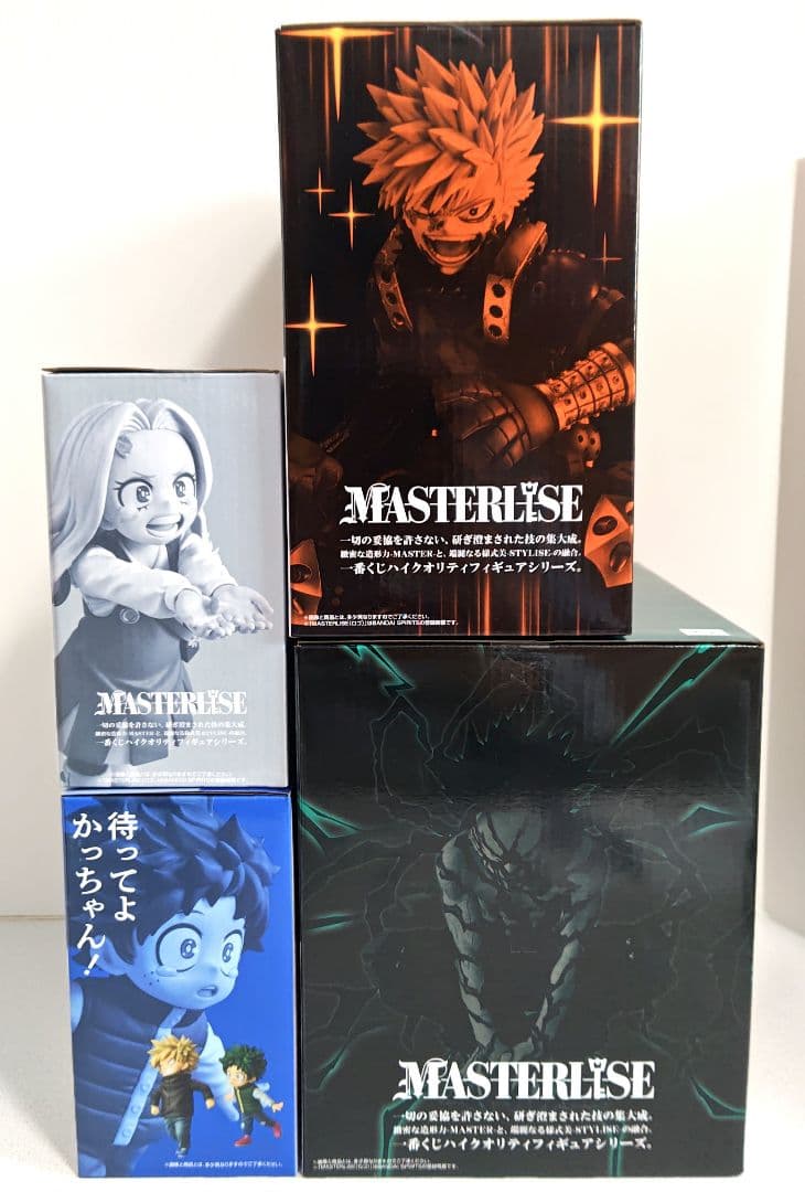 一番くじ 僕のヒーローアカデミア -更に向こうへ4種まとめ売り