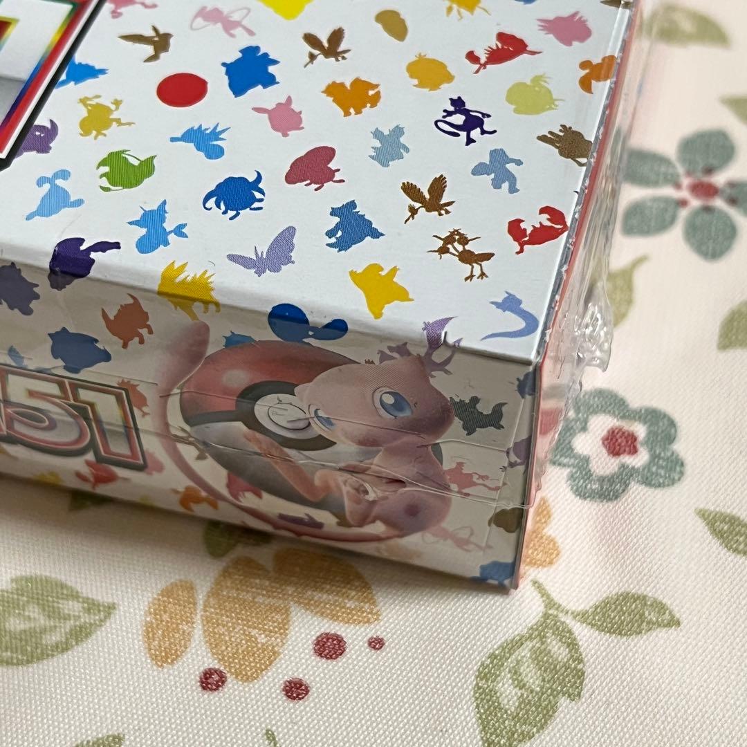 【ポケモンカード】151 シュリンク付き 1box【新品未開封】