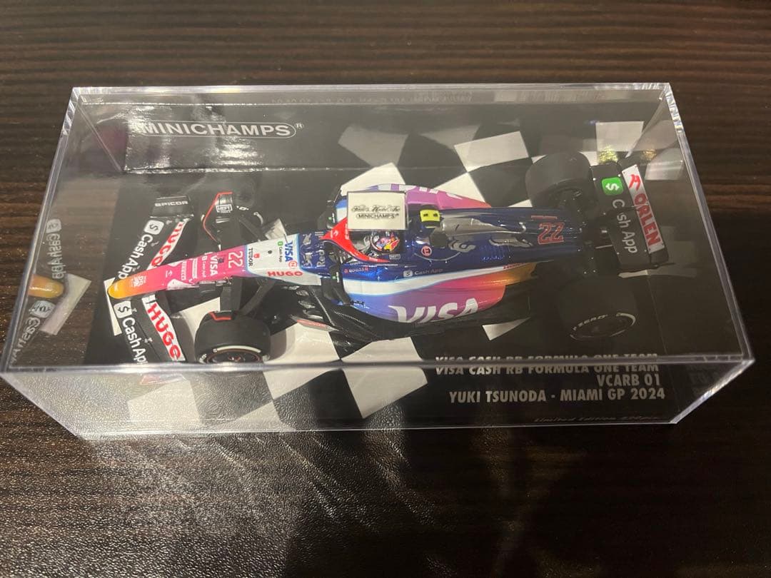 MINICHAMPS VCARB01 マイアミGP 角田裕毅　限定420個