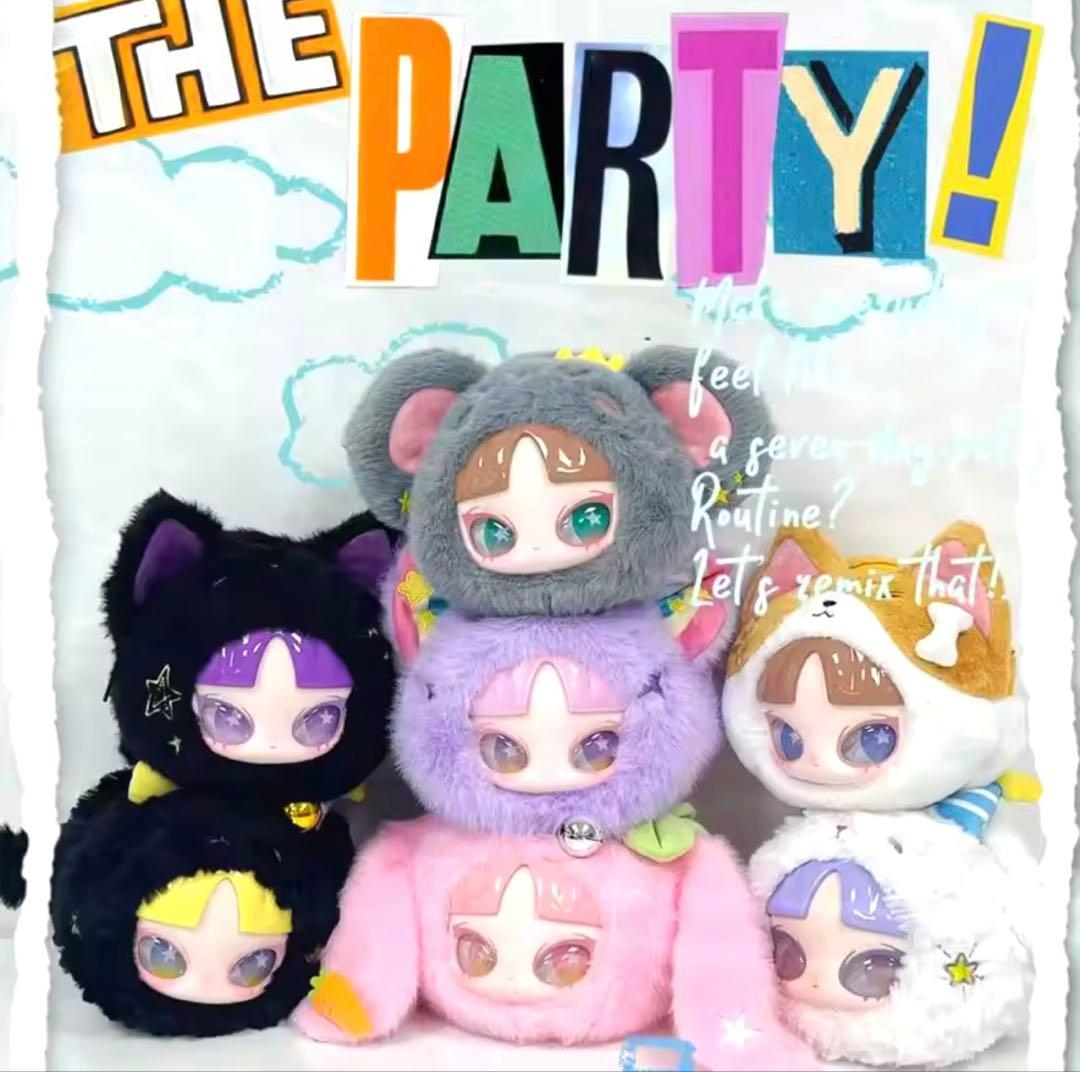 新品♡最安値•レア・シークレット紫♡インズINN'S ぬいぐるみポーチ/バッグ