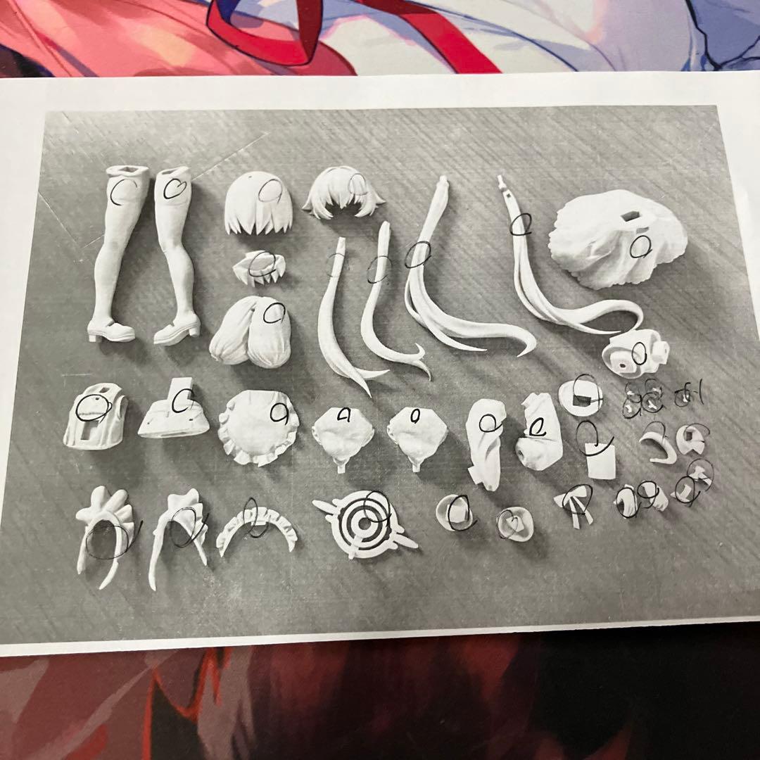 小鳥遊ホシノ　ガレージキット　ブルーアーカイブ