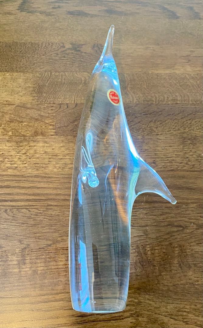 ムラーノガラス ペンギン置物 27cm Murano Italy ヴィンテージ