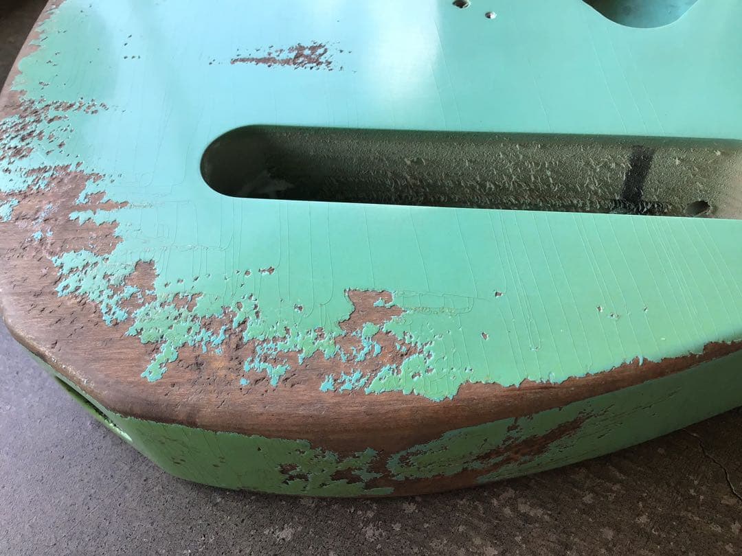 ギター MJT Vintage Aged Nitro Telecaster Body